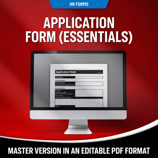 Job Application Form Essentials