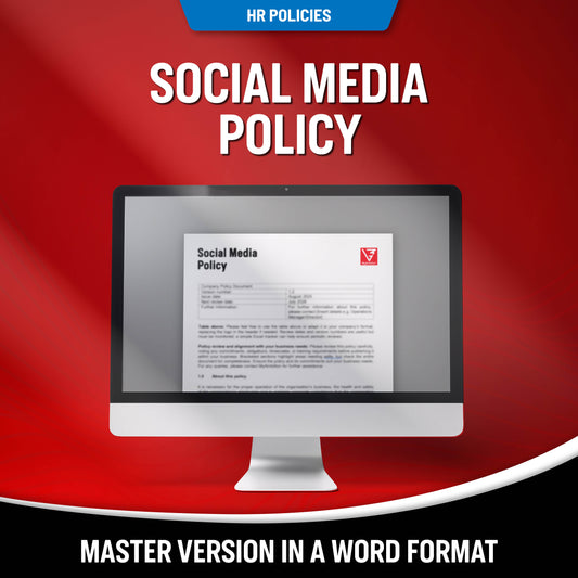 Social Media Policy Template