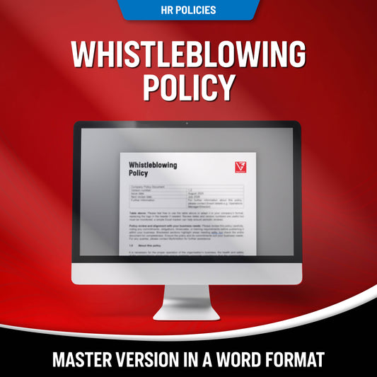 Whistleblowing Policy Template